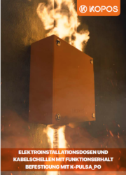 Kopos Brandschutzdose